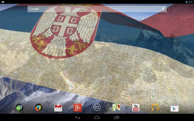 Serbia Flag android App screenshot 1